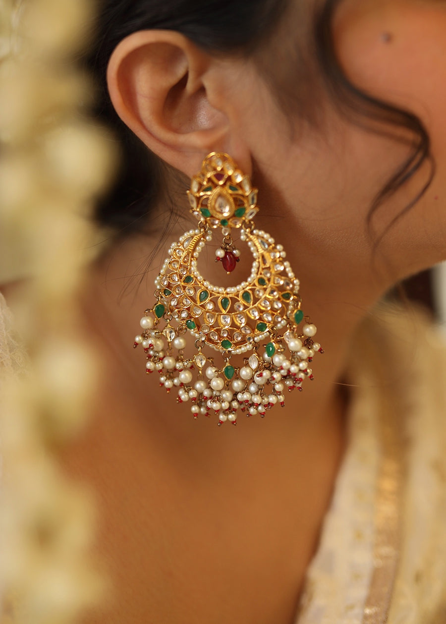 Madhura Chandbali Earrings