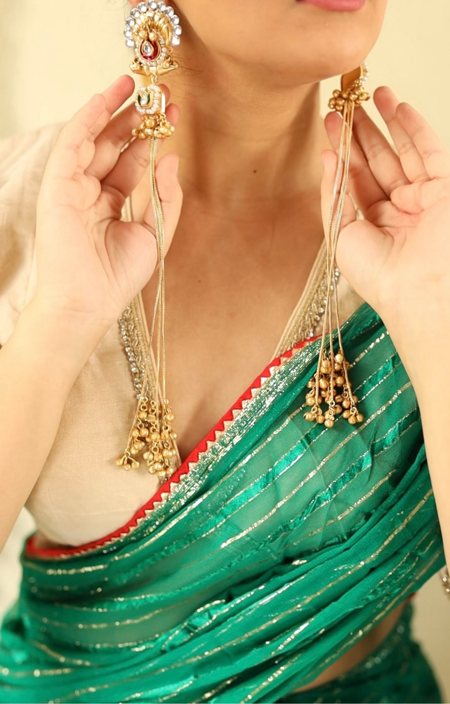 Gul Statement Tassel Earring