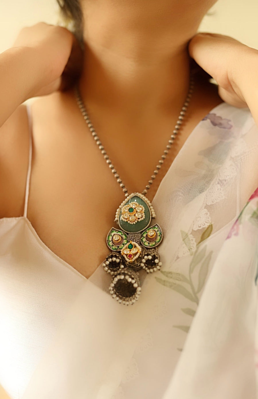 Priyaasi Fusion Pendant Set