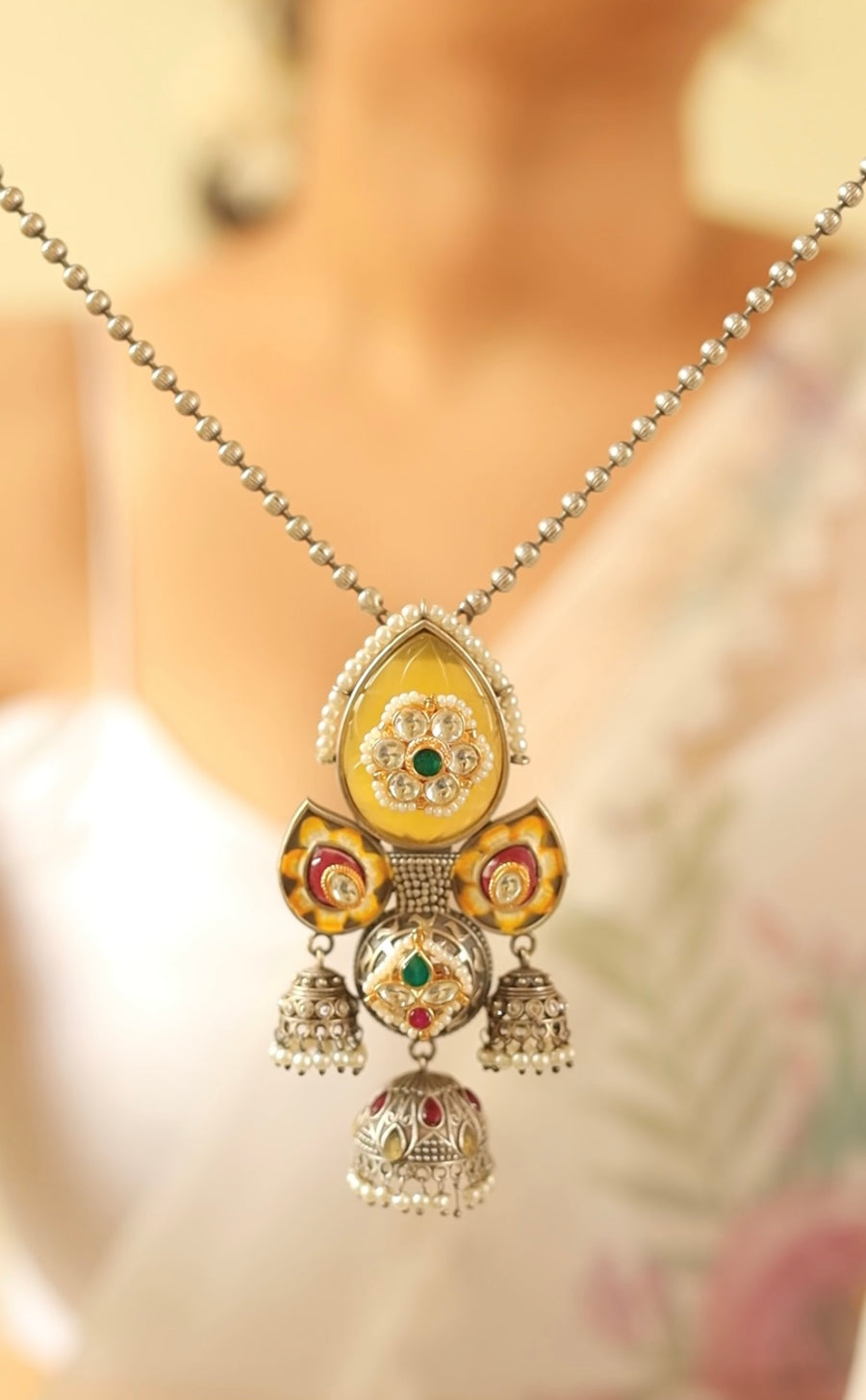 Priyaasi Fusion Pendant Set