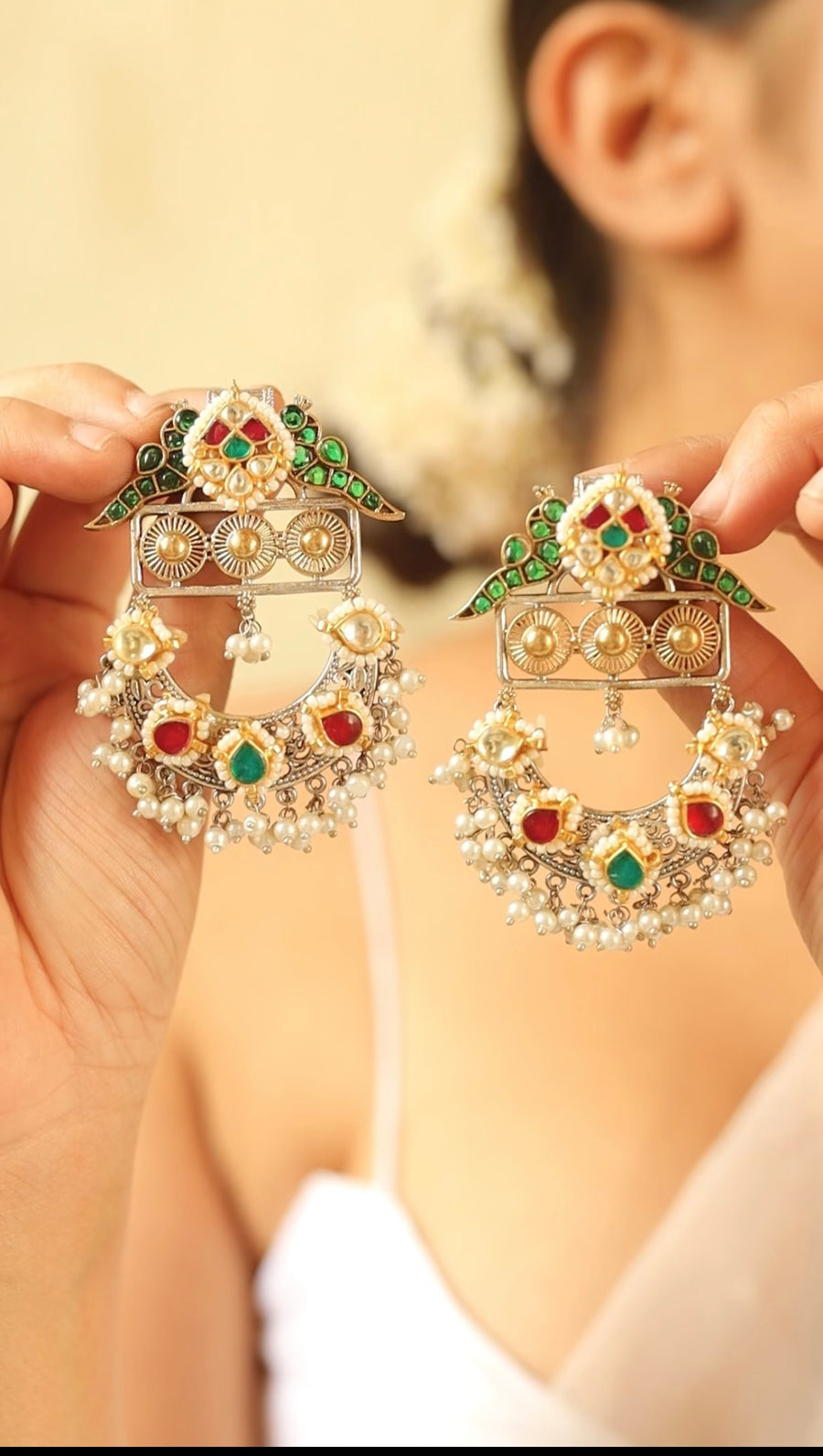 Jivitha Fusion Danglers