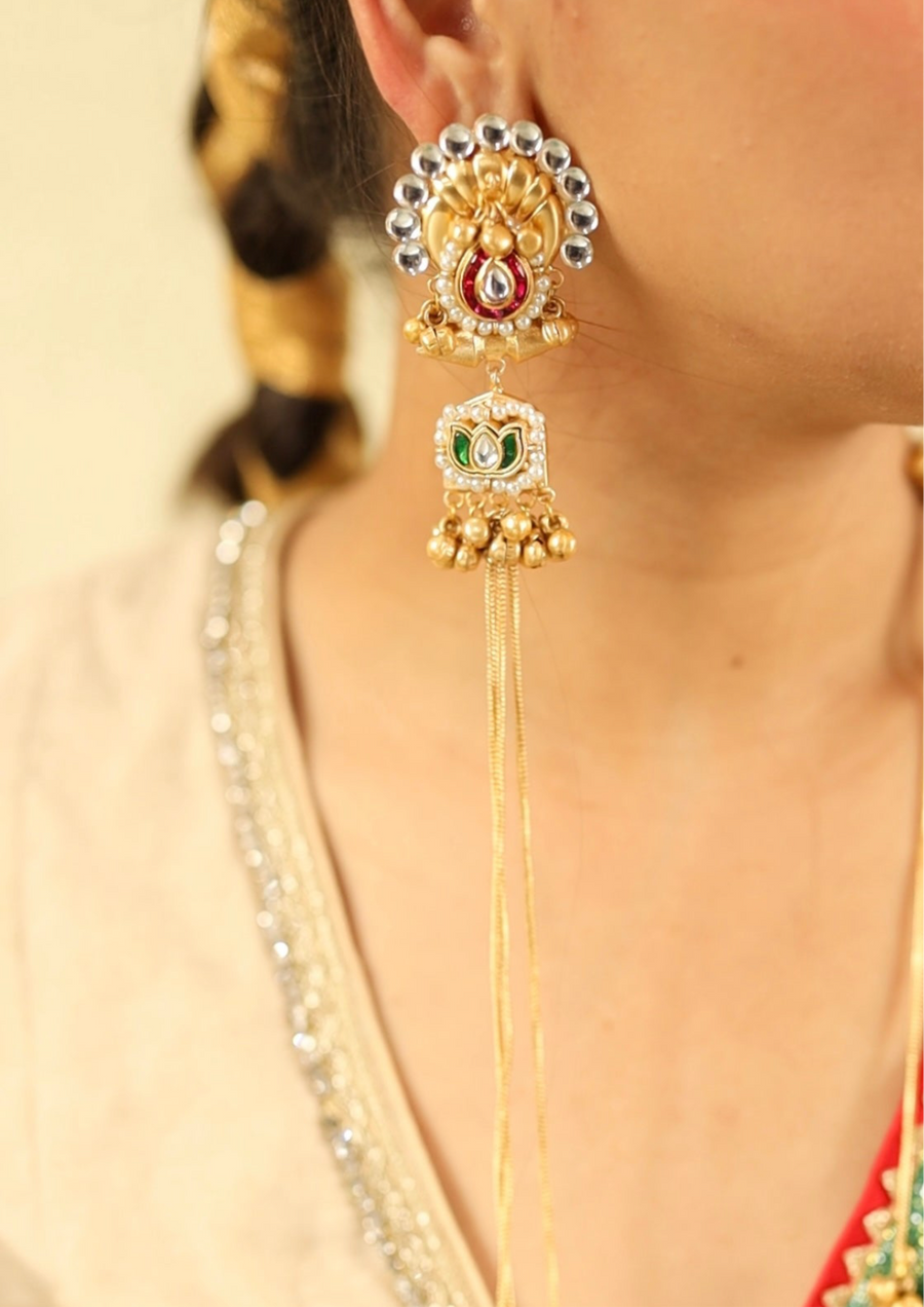 Gul Statement Tassel Earring