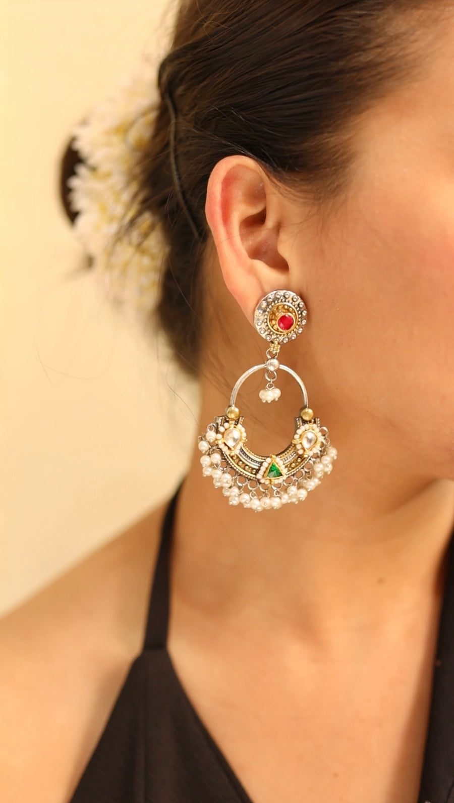 Sunehri Fusion Chandbalis