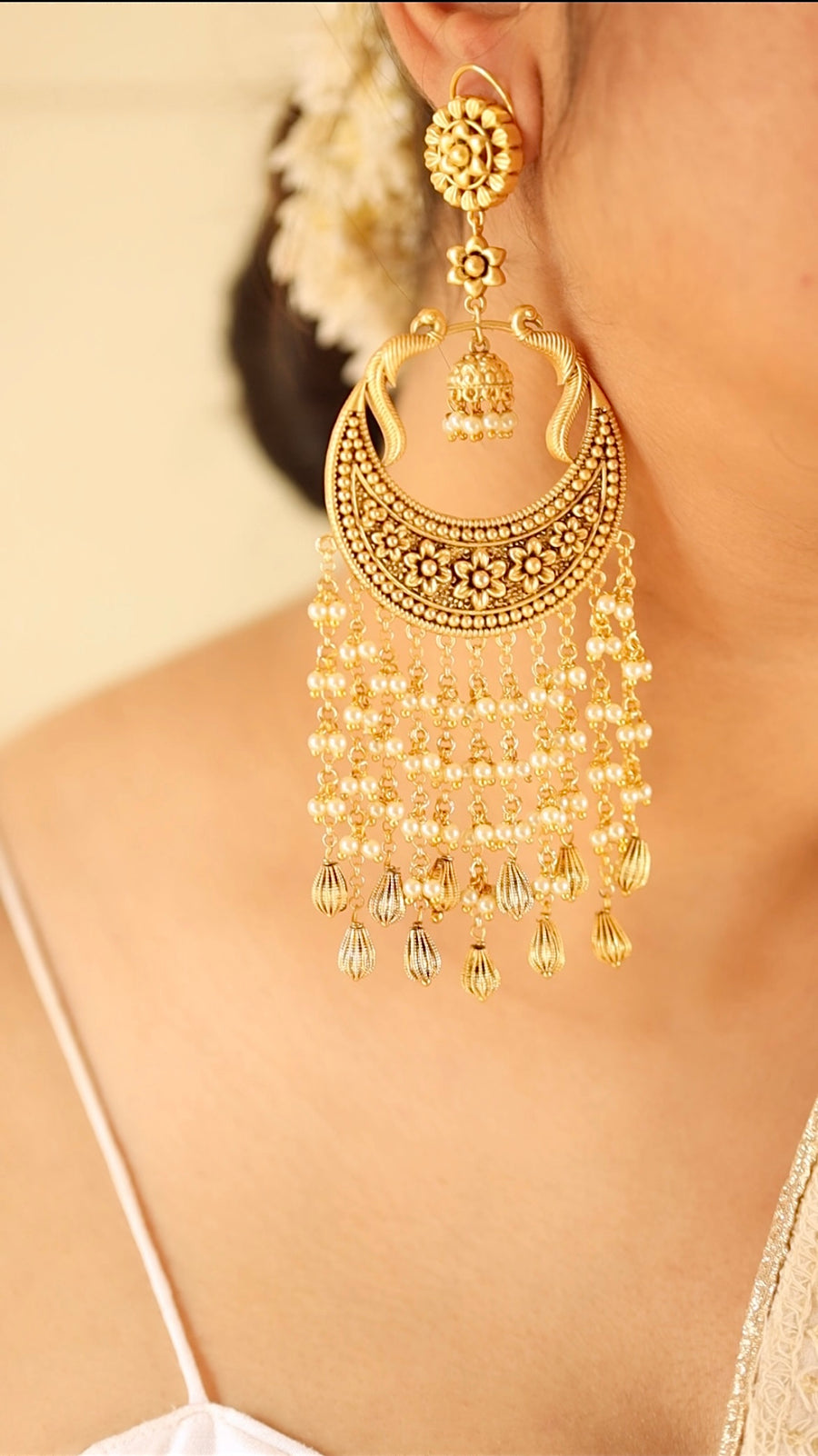 Jannat Chandbali Earrings