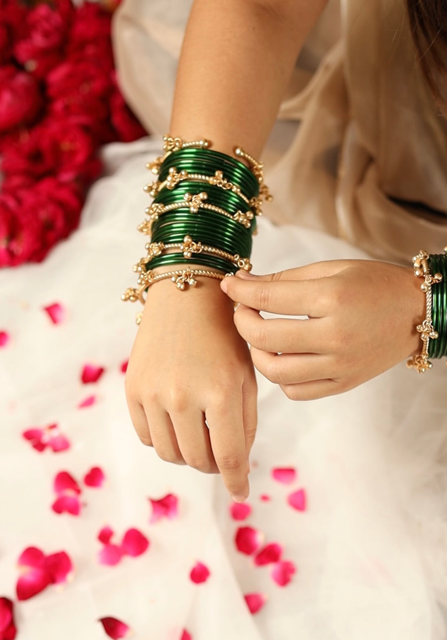 Khanak Ghungroo Bangles (Size 2.4-2.6)