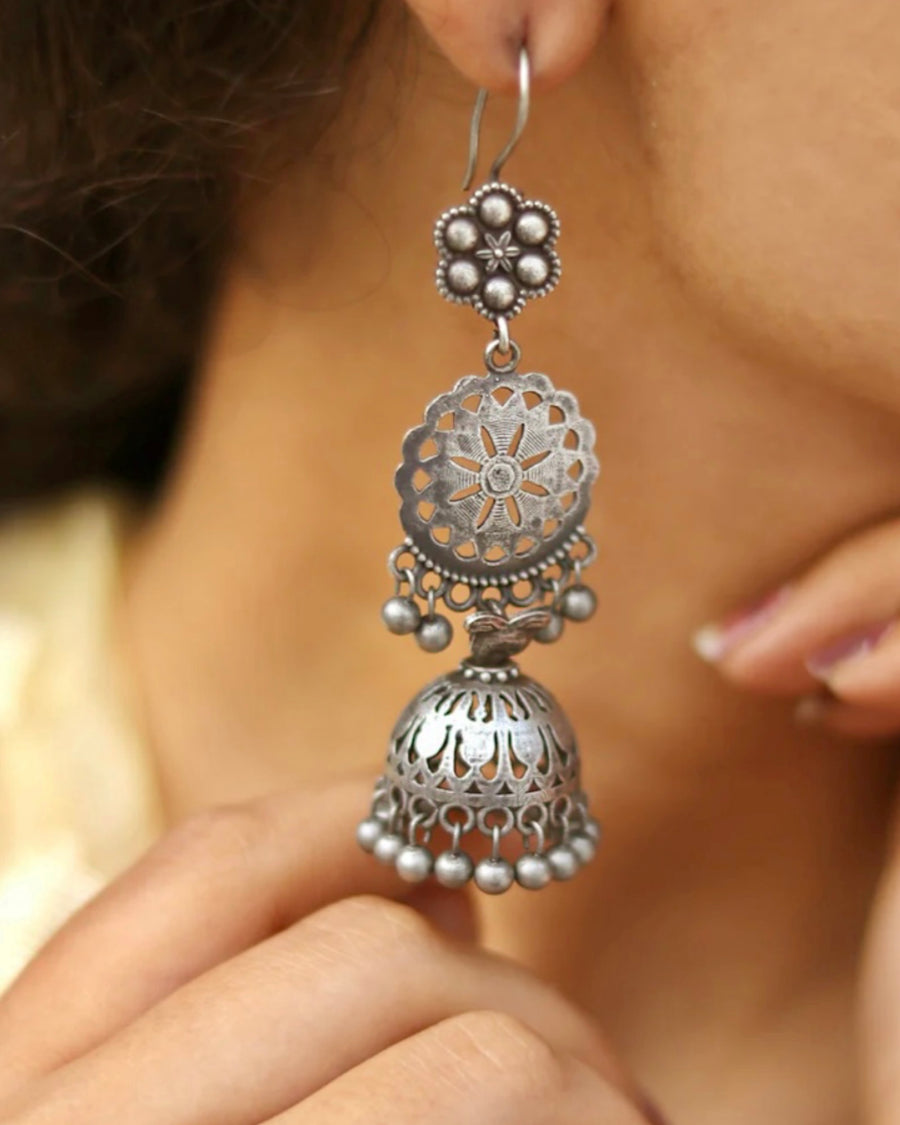 Daivika Hook Jhumka Earrings