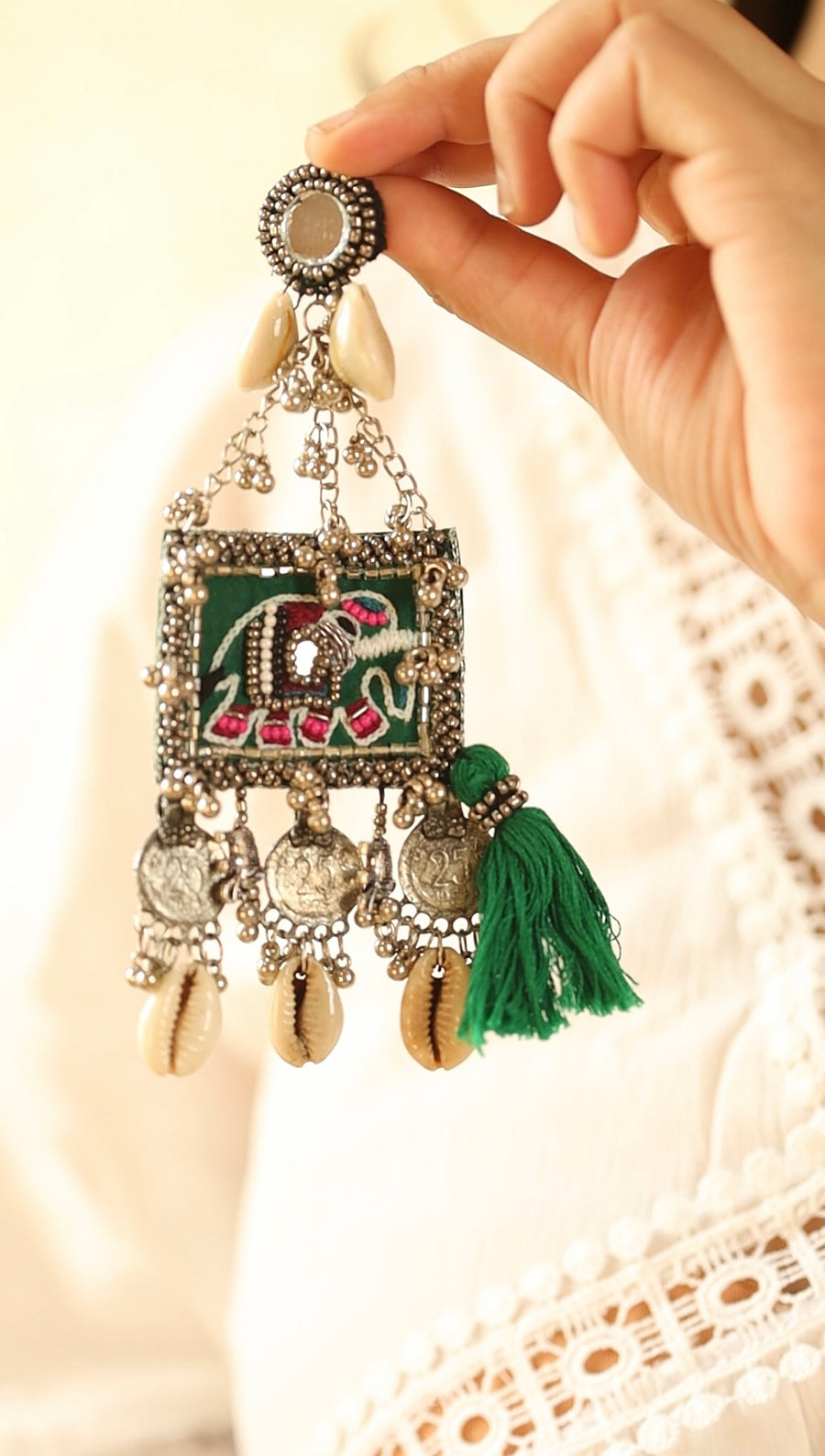 ‘Haathi Mere Saathi’ Handcrafted Earrings