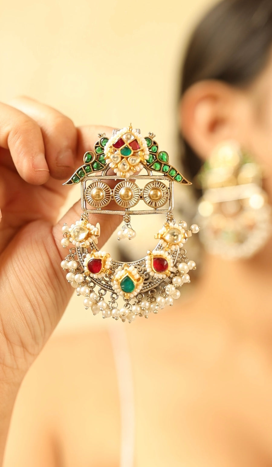 Jivitha Fusion Danglers