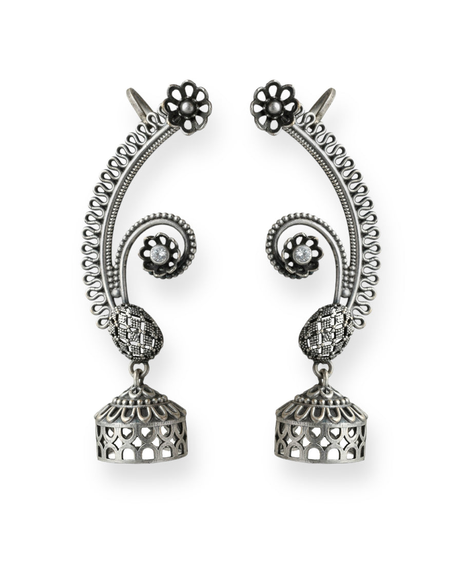 Hina Khan Earcuff Jhumkas