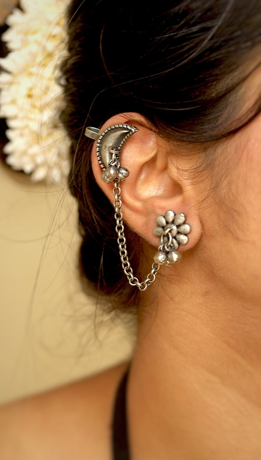 Ghungroo Earcuff Earrings